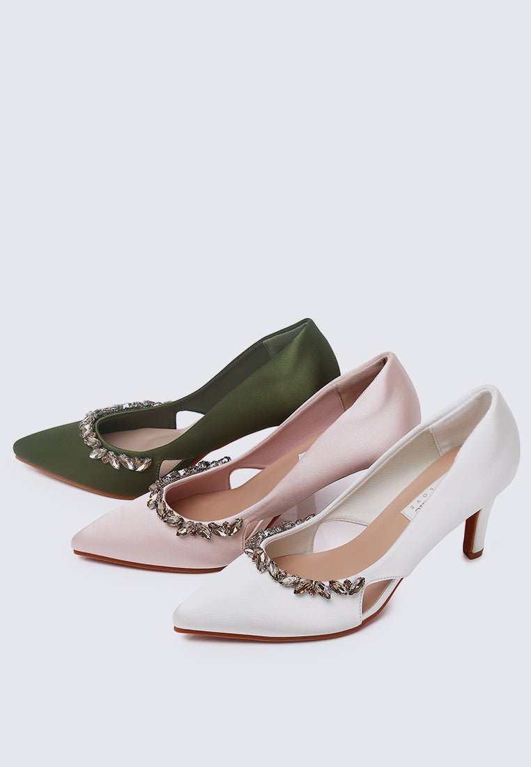 Gisele Comfy Pumps In IvoryShoes - myballerine