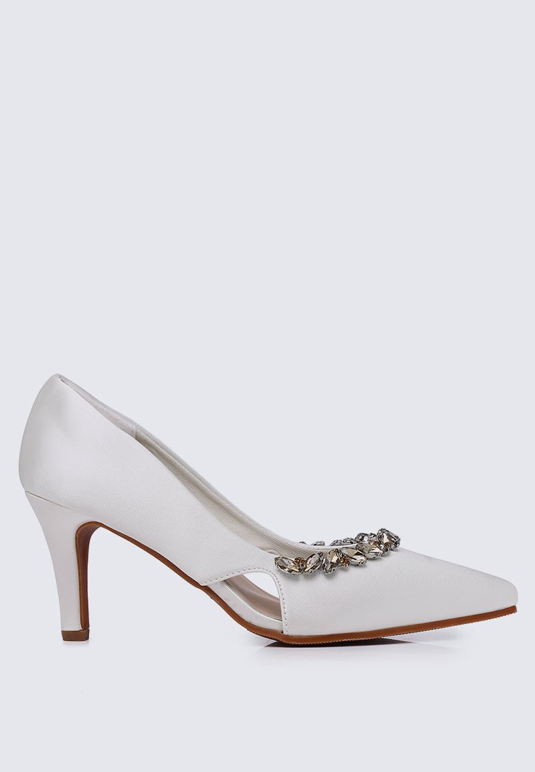 Gisele Comfy Pumps In IvoryShoes - myballerine