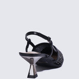 Gwen Comfy Heels In BlackShoes - myballerine