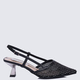 Gwen Comfy Heels In BlackShoes - myballerine