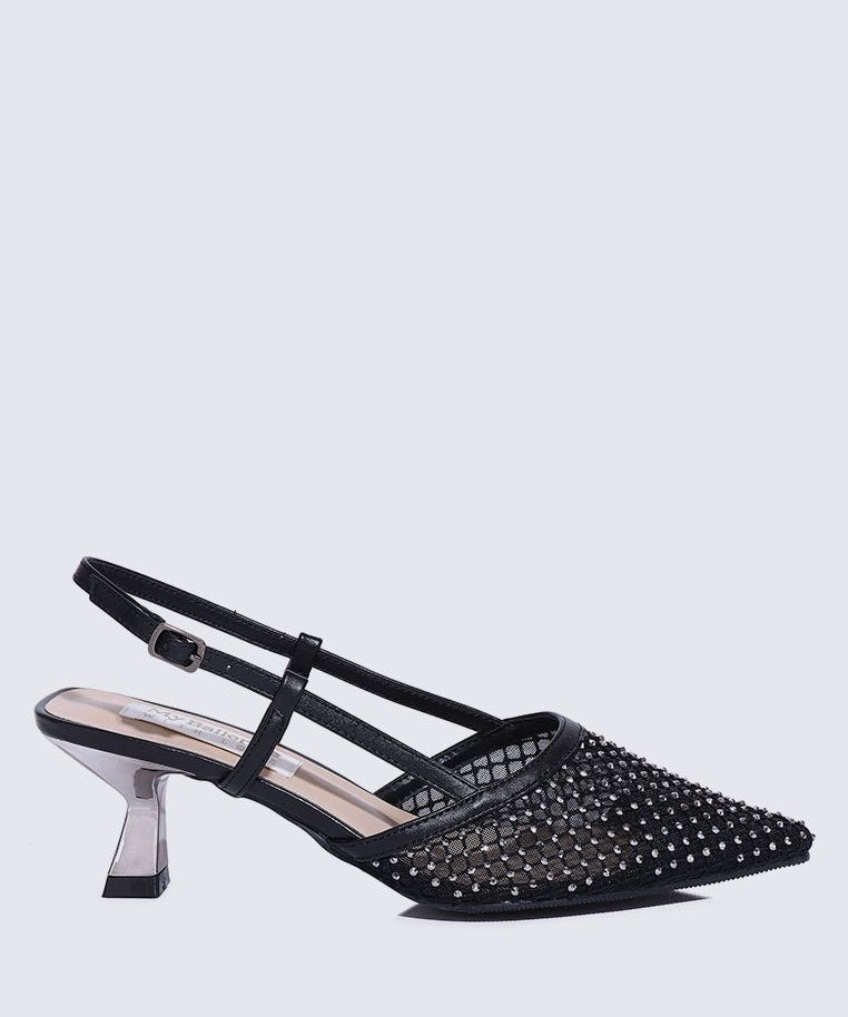 Gwen Comfy Heels In BlackShoes - myballerine