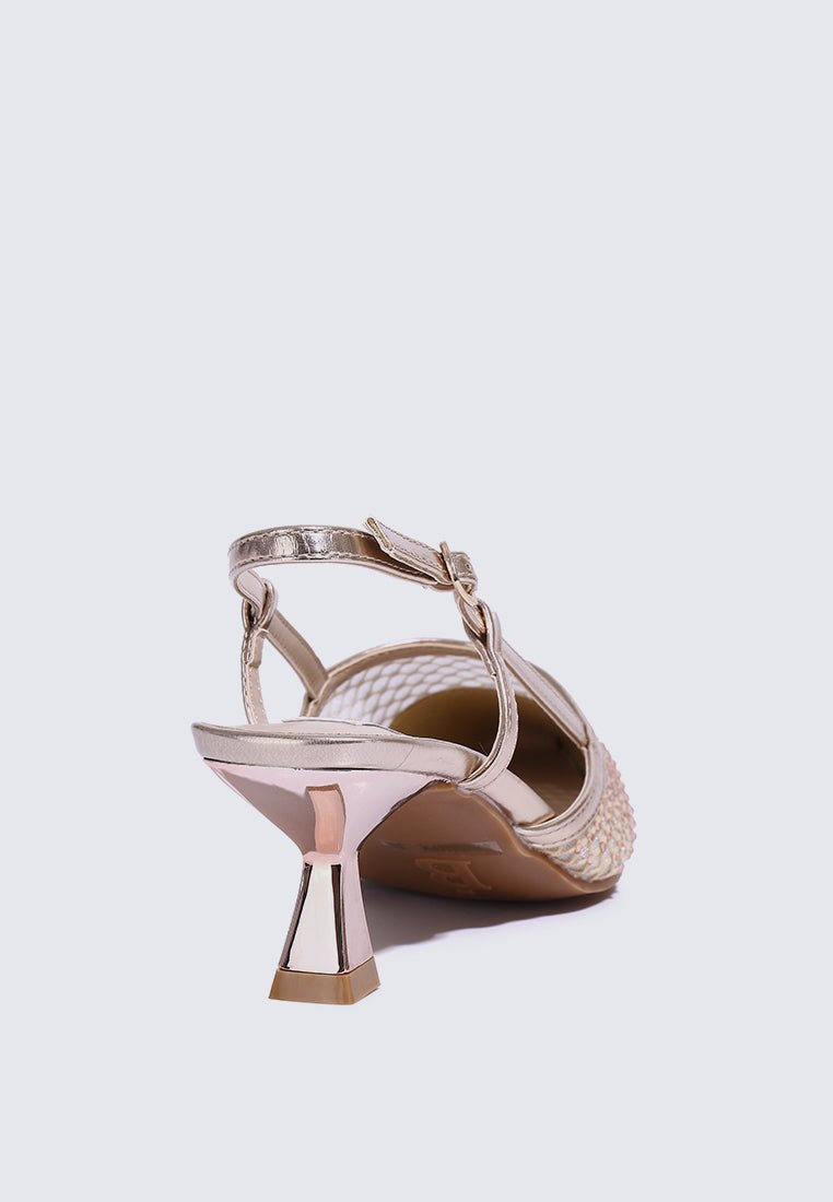 Gwen Comfy Heels In PinkHeels - myballerine