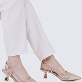 Gwen Comfy Heels In PinkHeels - myballerine