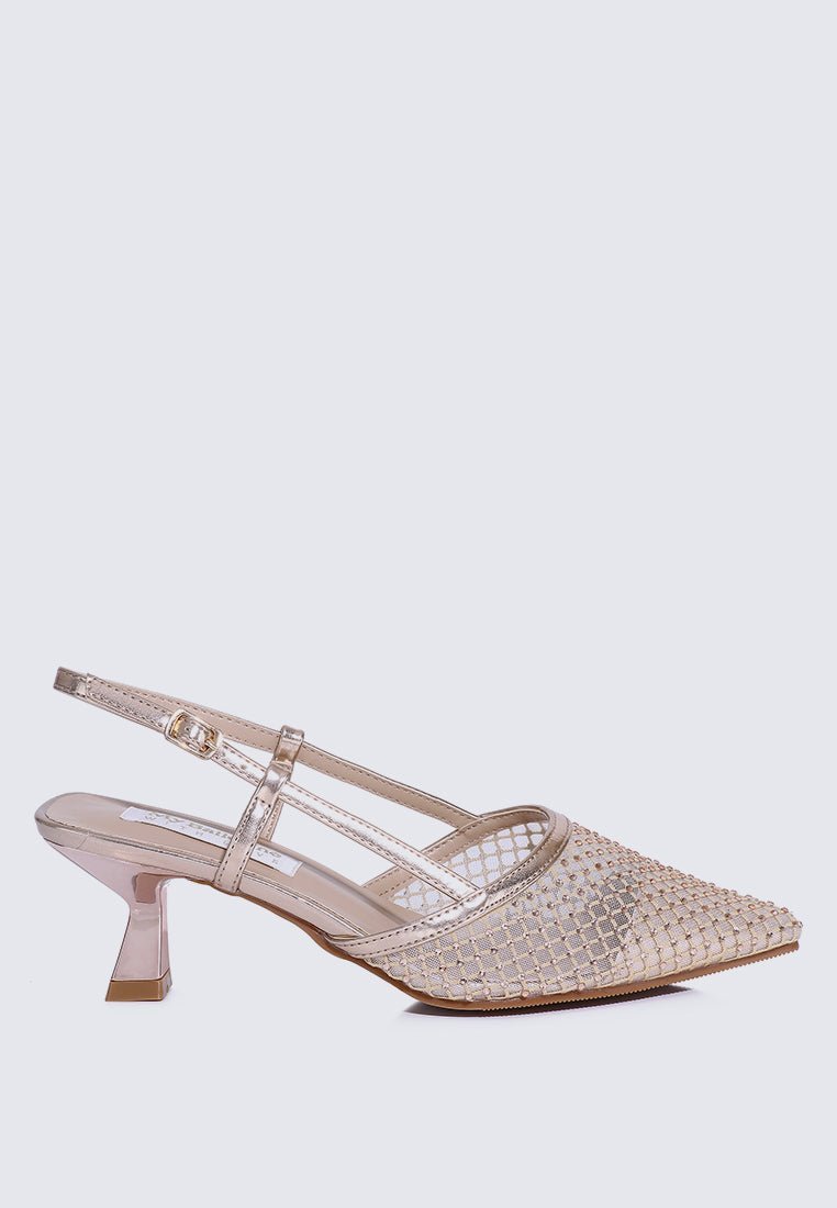 Gwen Comfy Heels In PinkHeels - myballerine