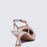 Gwen Comfy Heels In PinkShoes - myballerine