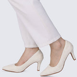 Hadria Comfy Pumps In BeigeShoes - myballerine