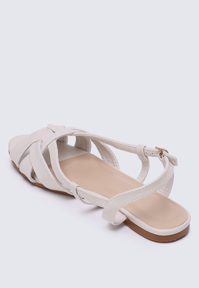 Hana Comfy Sandals In Off WhiteShoes - myballerine