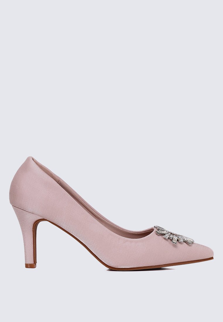 Heartina Comfy Heels In In PinkHeels - myballerine