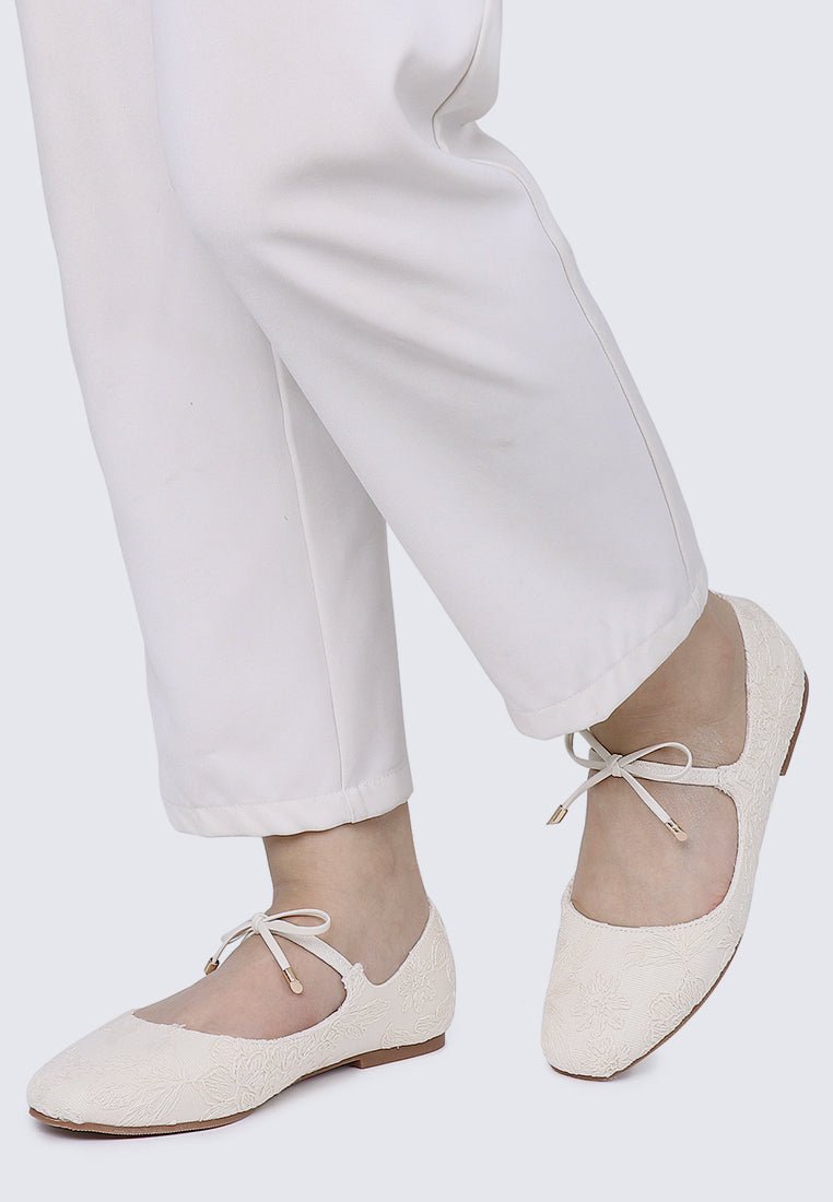 Heya Comfy Ballerina In BeigeBallerina - myballerine