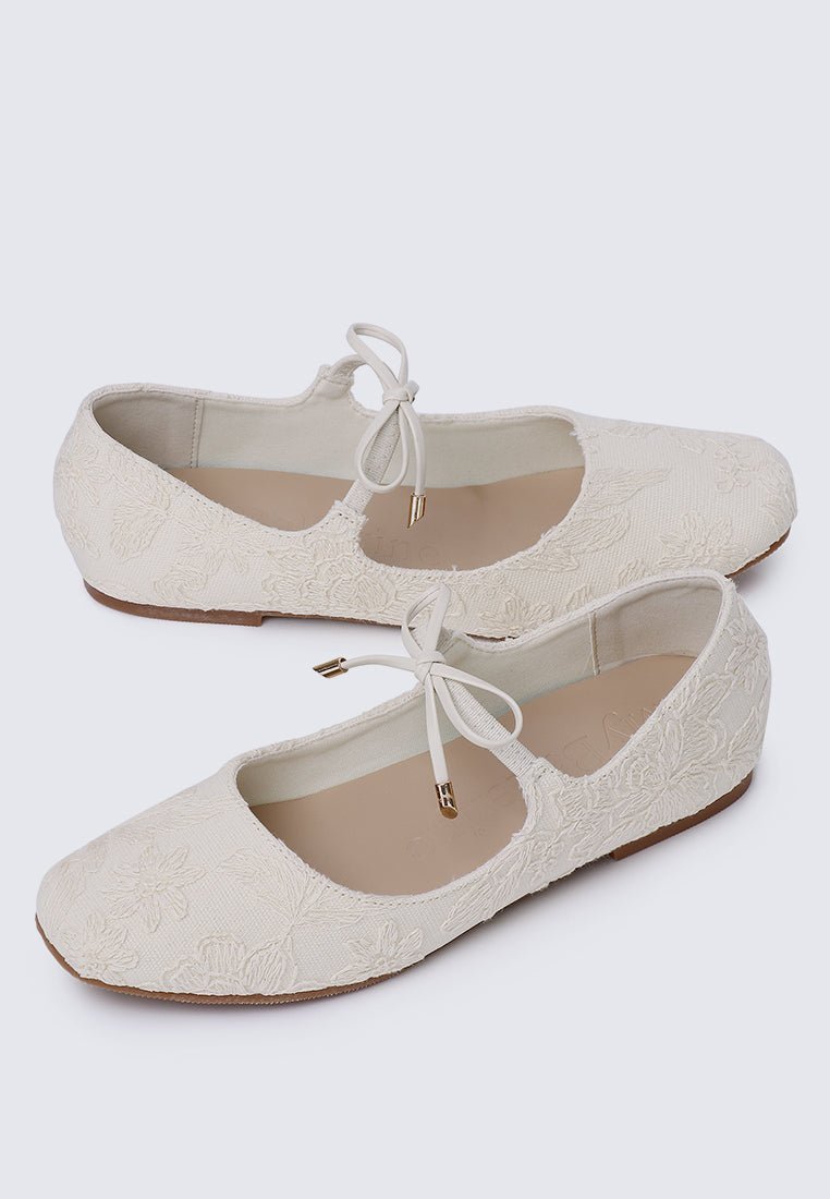 Heya Comfy Ballerina In BeigeBallerina - myballerine
