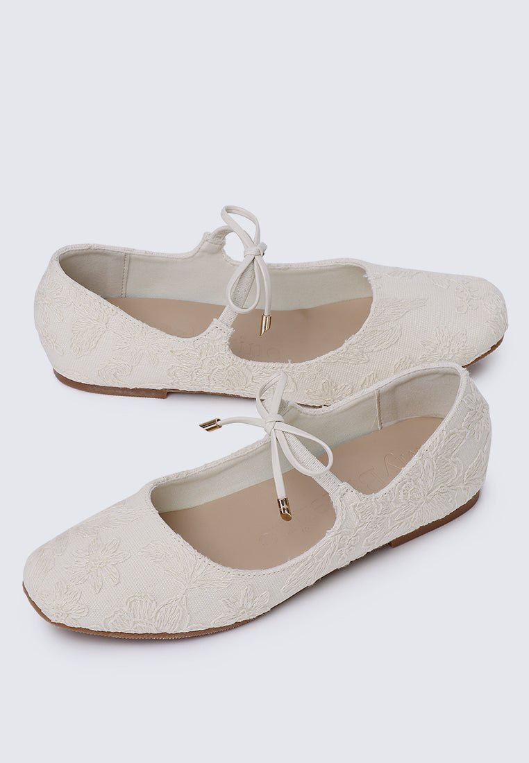Heya Comfy Ballerina In BeigeShoes - myballerine