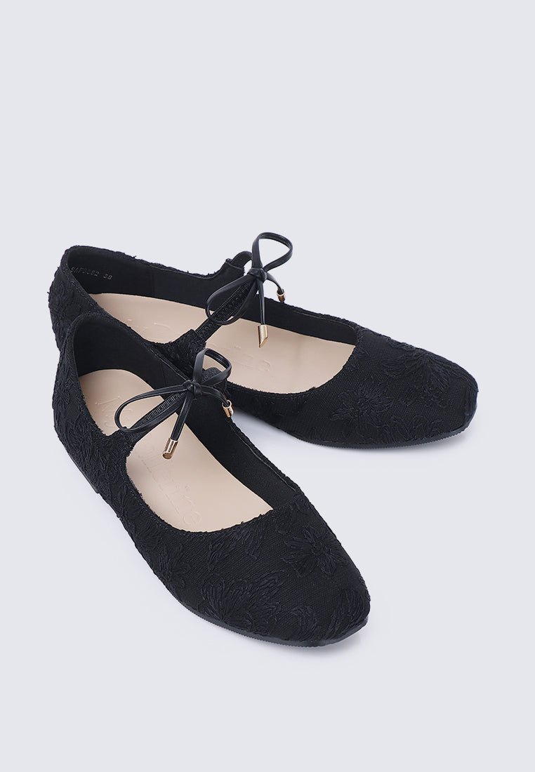 Heya Comfy Ballerina In BlackShoes - myballerine