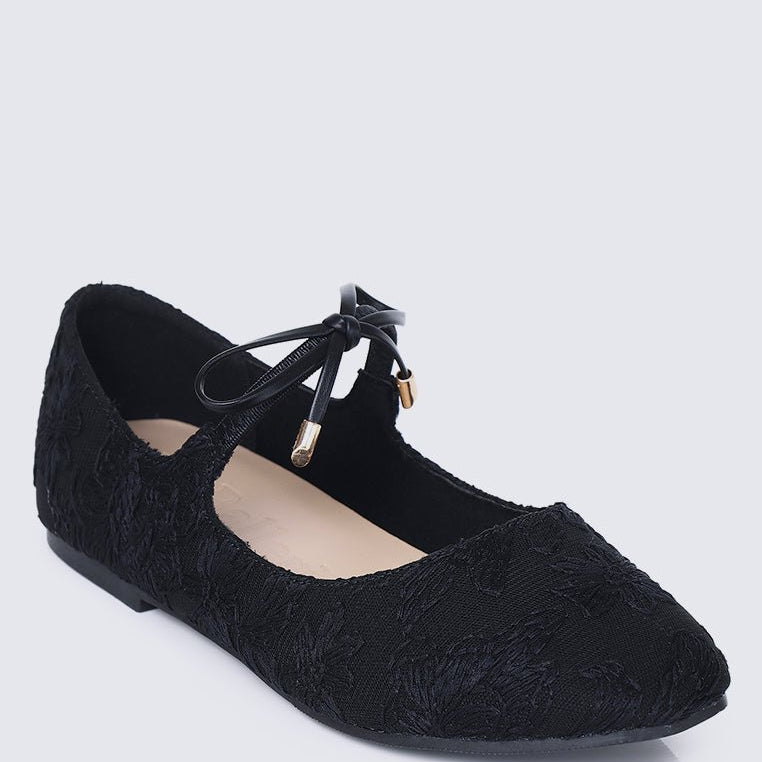 Heya Comfy Ballerina In BlackShoes - myballerine