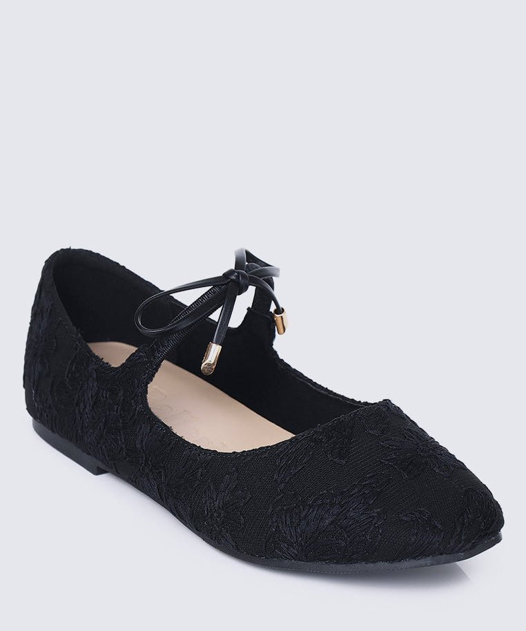 Heya Comfy Ballerina In BlackShoes - myballerine
