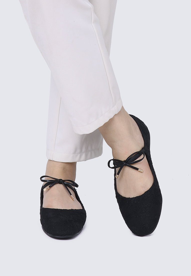 Heya Comfy Ballerina In BlackShoes - myballerine