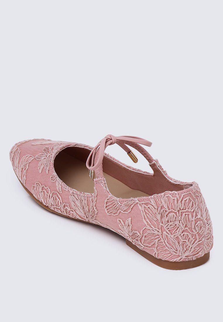 Heya Comfy Ballerina In Dusty PinkShoes - myballerine
