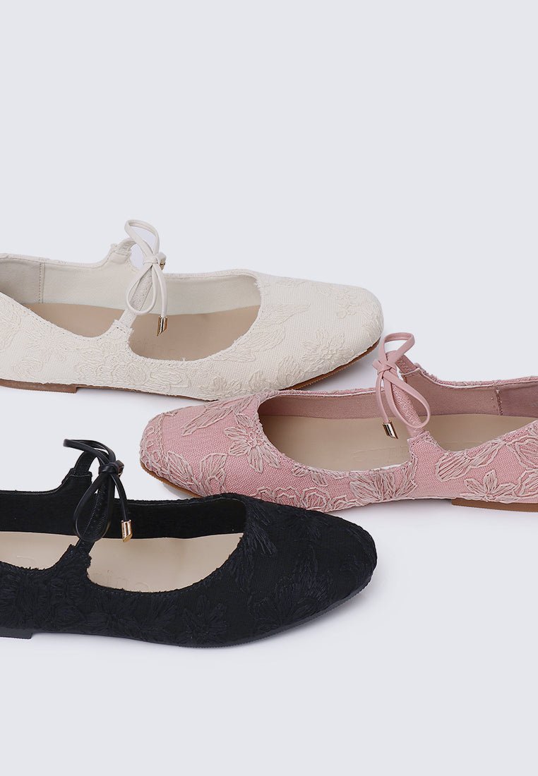 Heya Comfy Ballerina In Dusty PinkShoes - myballerine