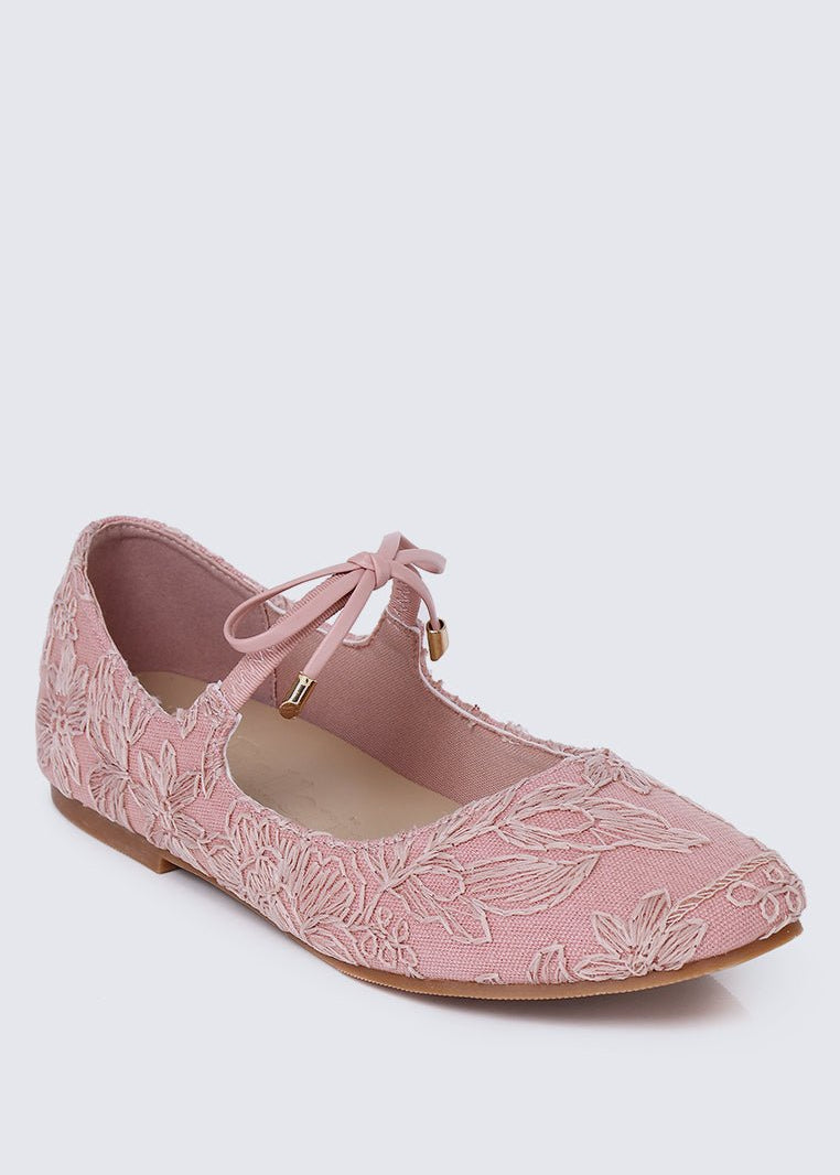 Heya Comfy Ballerina In Dusty PinkShoes - myballerine