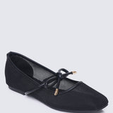Hina Comfy Ballerina In Black In BlackBallerina - myballerine