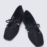 Hina Comfy Ballerina In Black In BlackBallerina - myballerine