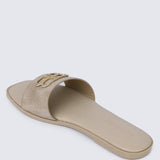 Ines Comfy Sandals In AlmondShoes - myballerine