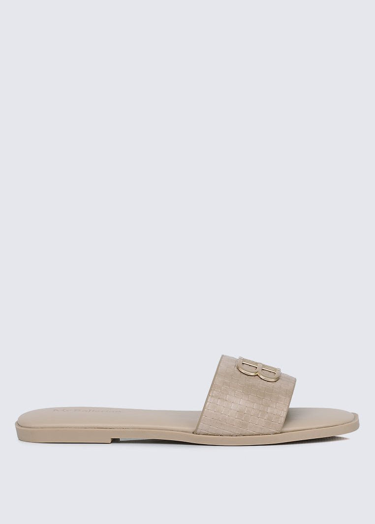Ines Comfy Sandals In AlmondShoes - myballerine