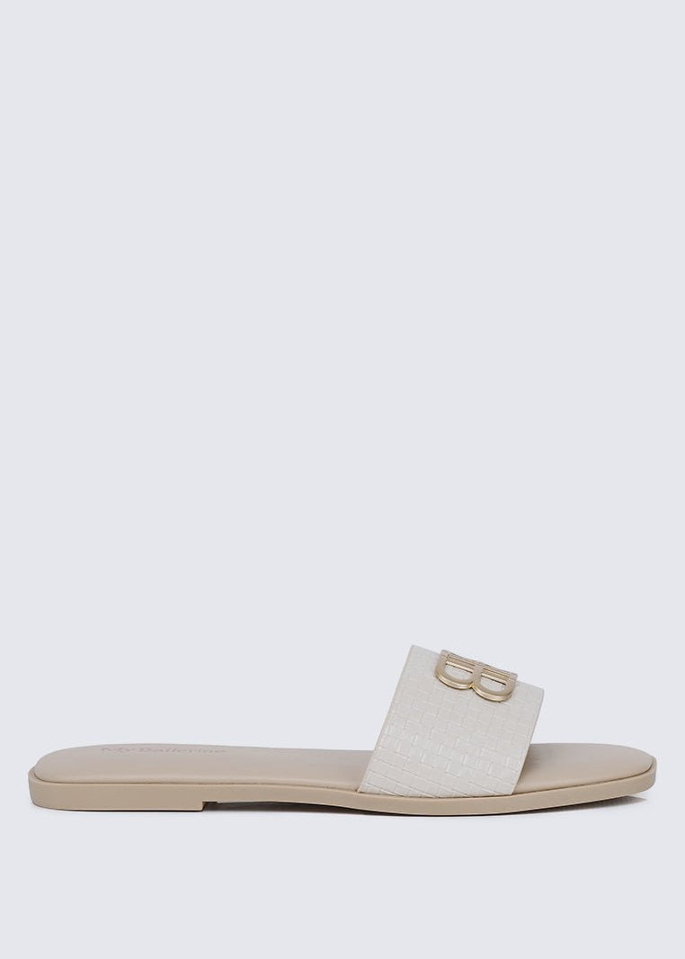 Ines Comfy Sandals In BeigeShoes - myballerine