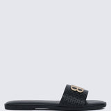 Ines Comfy Sandals In BlackShoes - myballerine
