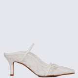 Isadora Comfy Heels In BeigeHeels - myballerine