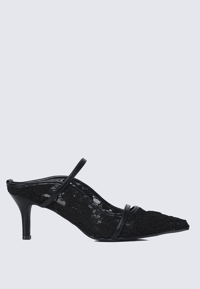 Isadora Comfy Heels In BlackHeels - myballerine