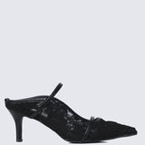 Isadora Comfy Heels In BlackHeels - myballerine