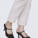 Isadora Comfy Heels In BlackHeels - myballerine