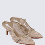 Isadora Comfy Heels In NudeHeels - myballerine