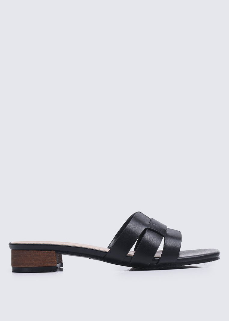 Isla Comfy Sandals In BlackShoes - myballerine