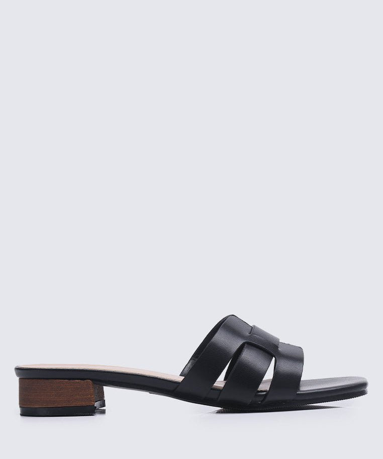 Isla Comfy Sandals In BlackShoes - myballerine
