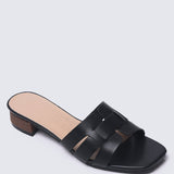 Isla Comfy Sandals In BlackShoes - myballerine