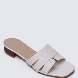 Isla Comfy Sandals In Off WhiteShoes - myballerine