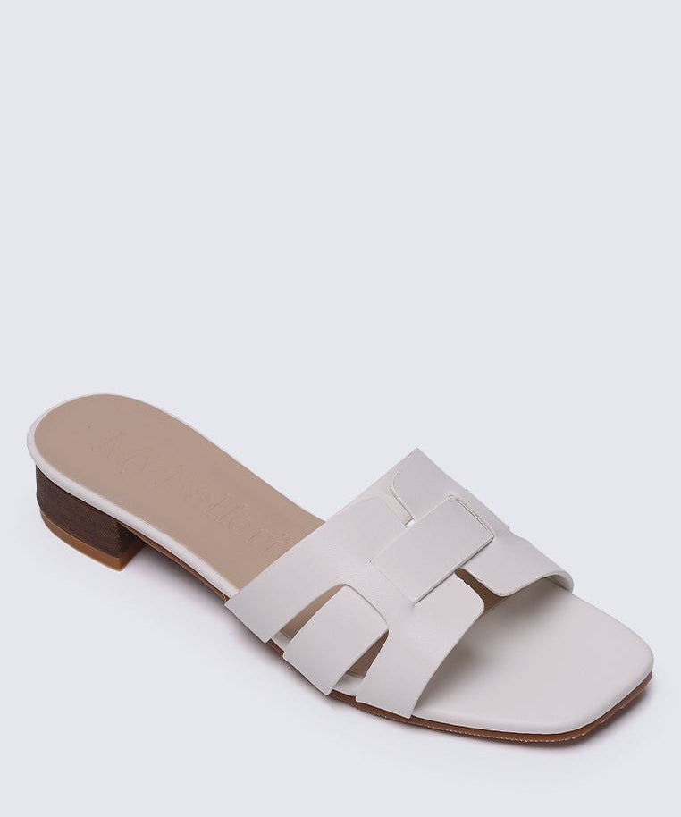Isla Comfy Sandals In Off WhiteShoes - myballerine