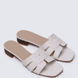 Isla Comfy Sandals In Off WhiteShoes - myballerine