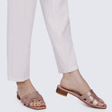 Isla Comfy Sandals In Rose GoldShoes - myballerine