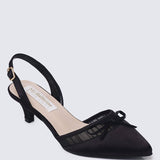 Ivelle Comfy Heels In BlackHeels - myballerine