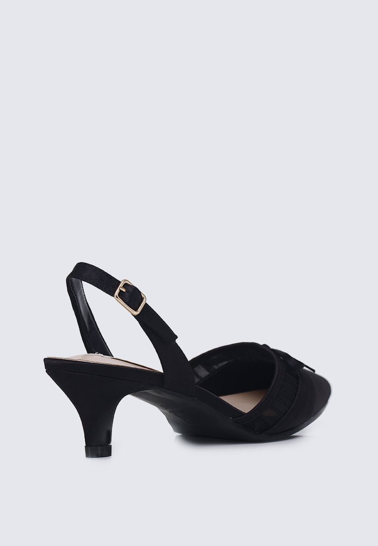 Ivelle Comfy Heels In BlackHeels - myballerine