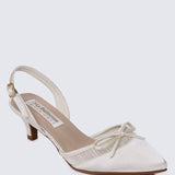 Ivelle Comfy Heels in IvoryHeels - myballerine