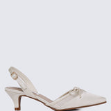 Ivelle Comfy Heels in IvoryHeels - myballerine