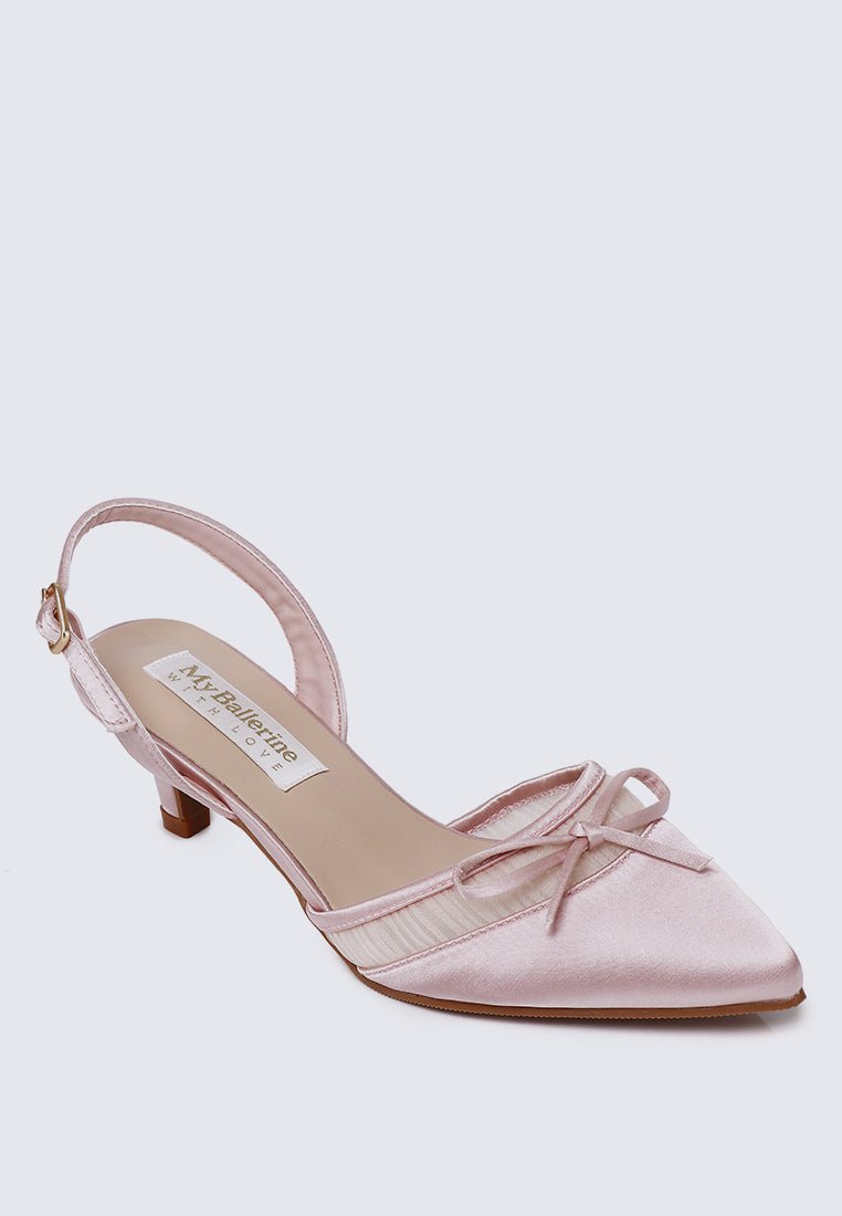 Ivelle Comfy Heels in PinkHeels - myballerine
