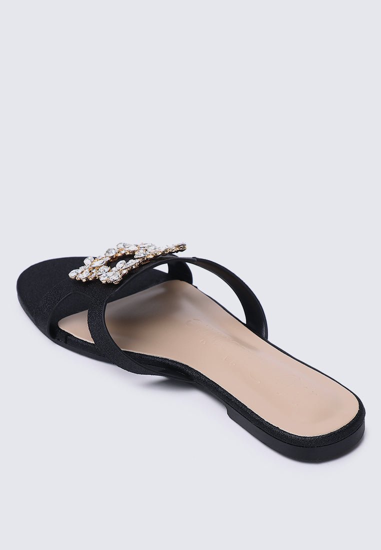 Jenny Comfy Sandals In BlackSandals - myballerine