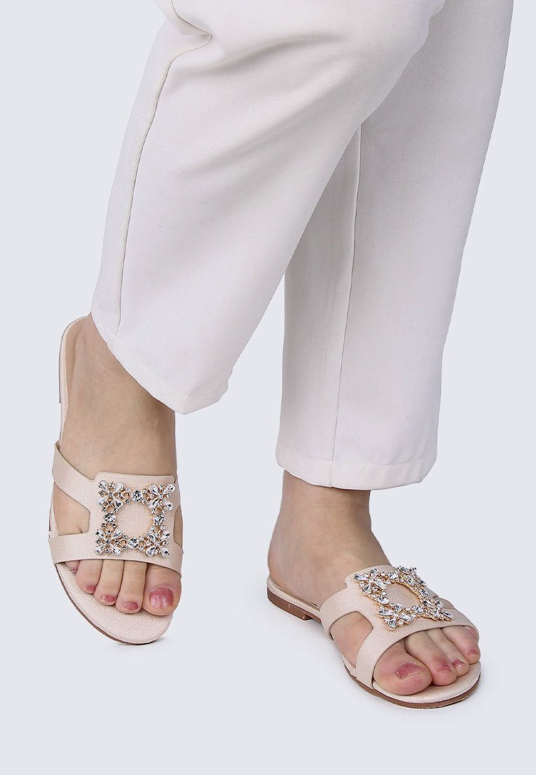 Jenny Comfy Sandals In NudeSandals - myballerine