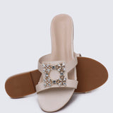 Jenny Comfy Sandals In NudeShoes - myballerine