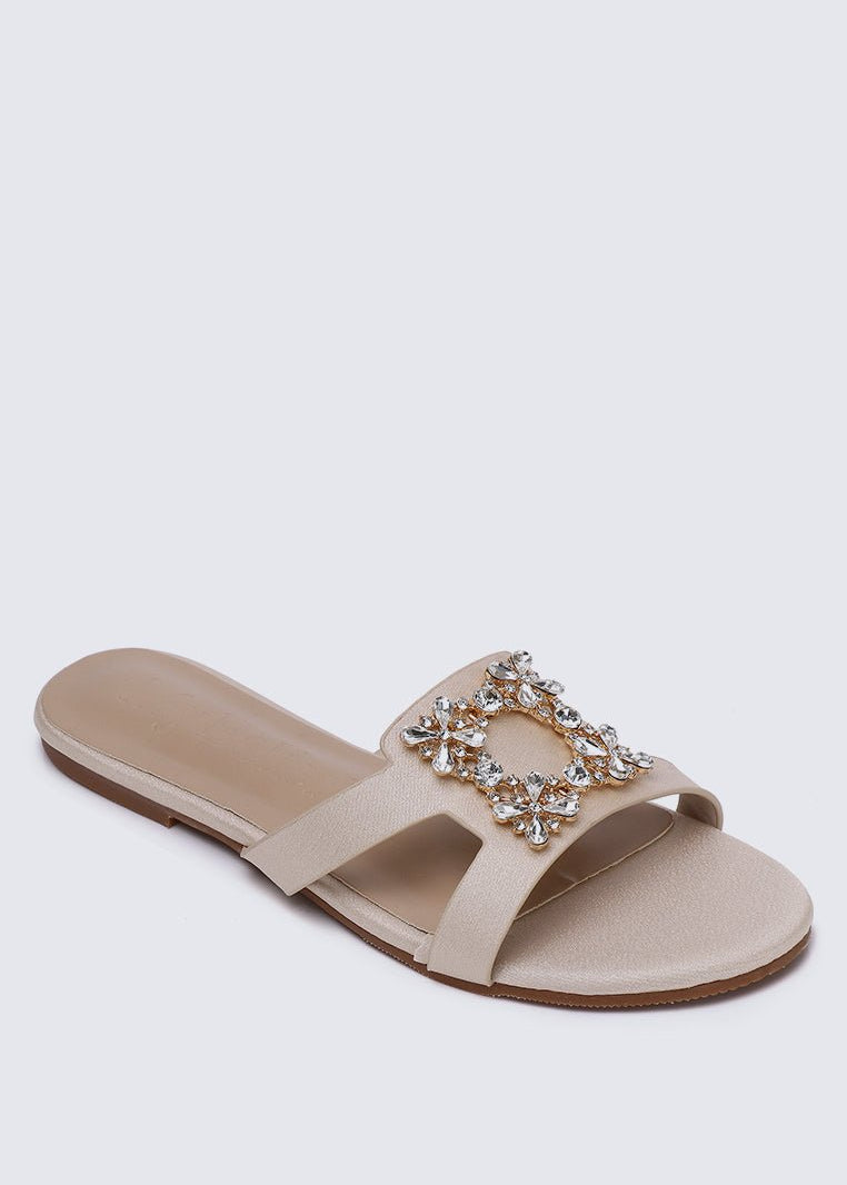 Jenny Comfy Sandals In NudeShoes - myballerine