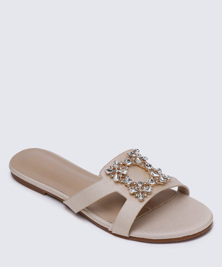 Jenny Comfy Sandals In NudeShoes - myballerine